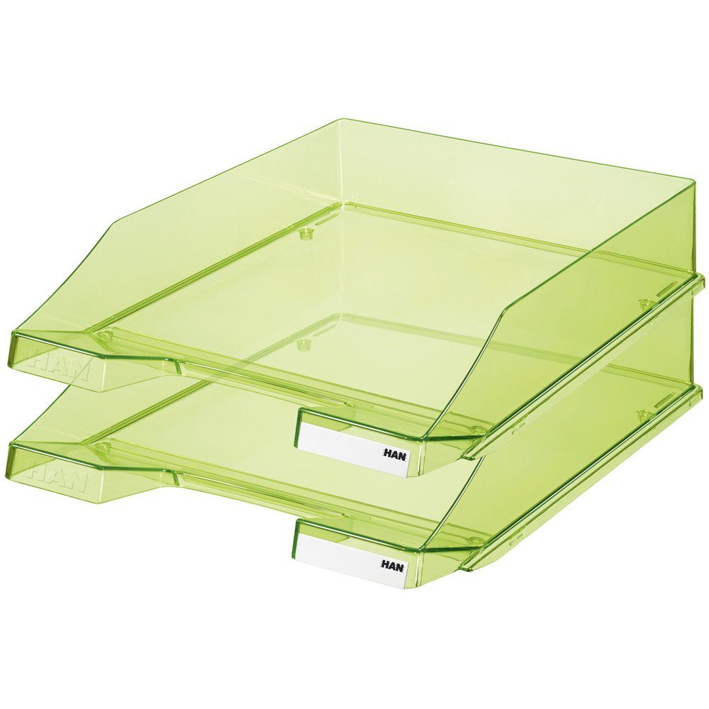 HAN Briefablage HAN 1026-X-27 KLASSIK Briefablage DIN A4, DIN C4 Transparent, Grün 1 S