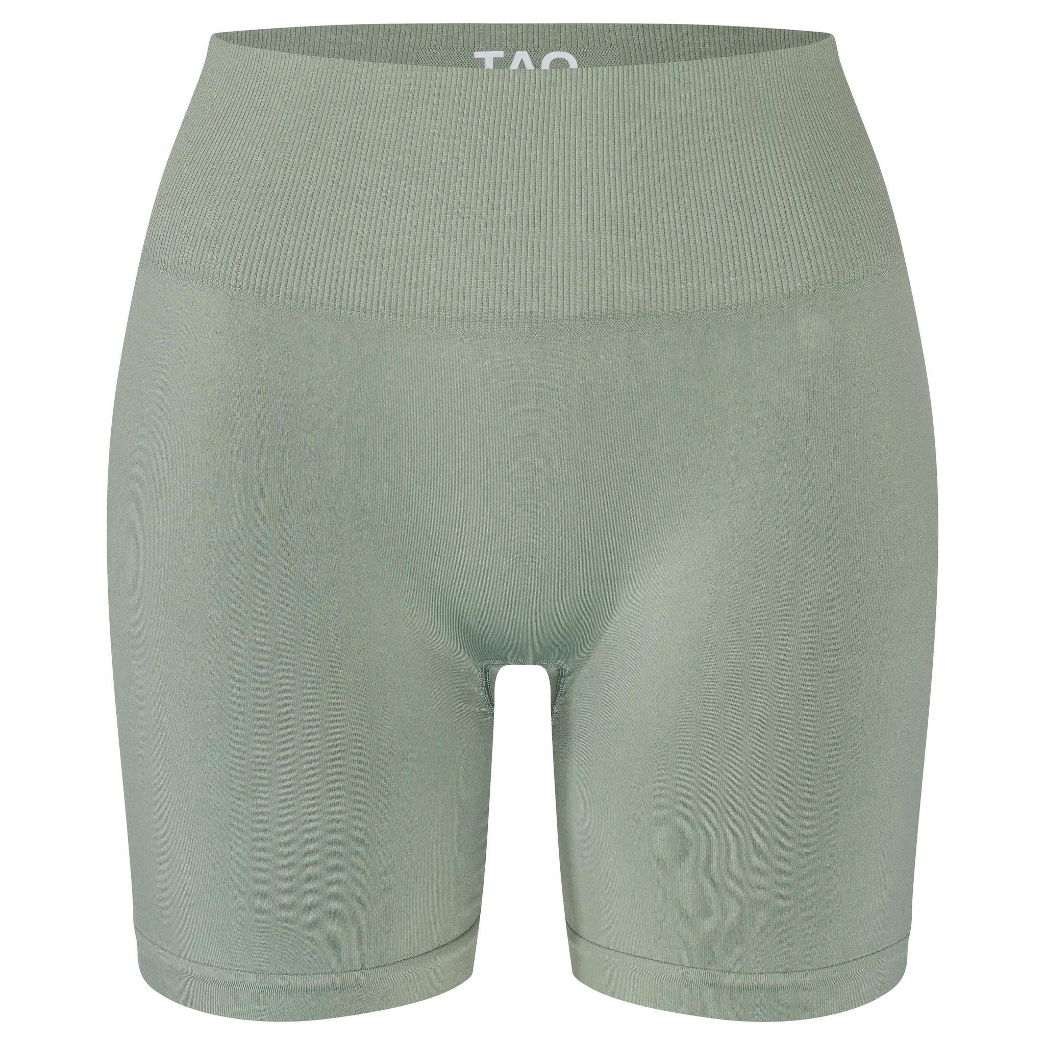 TAO Yogashorts PURE Sporty Leggings Short Optimal für Yoga, Pilates, Fitness und Freizeit