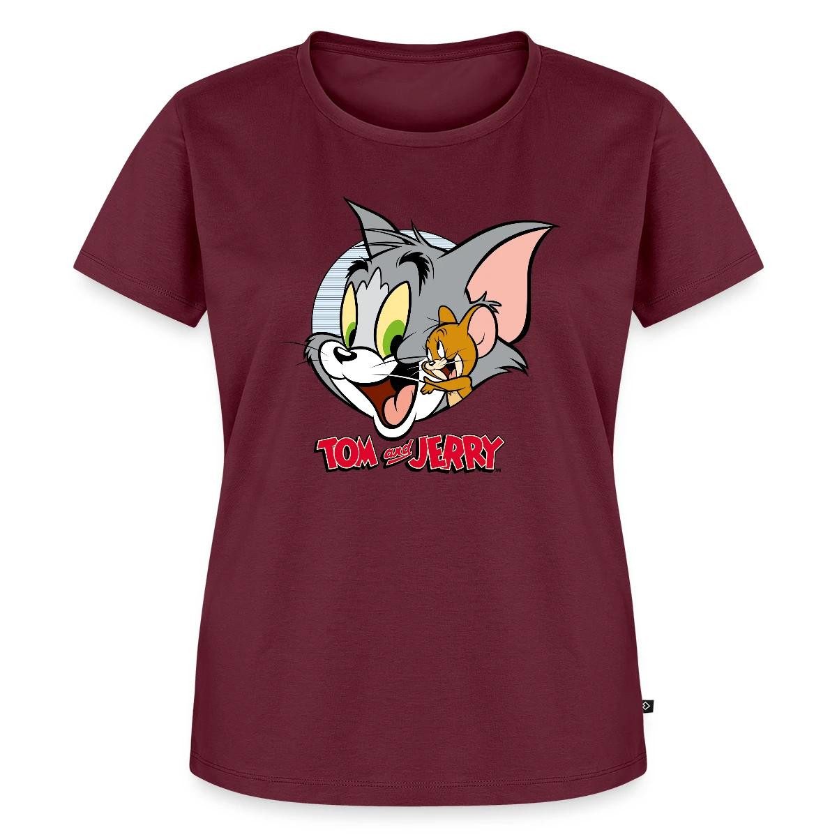 T-Shirt Tom Und Jerry Verschmust Frauen Premium T-Shirt