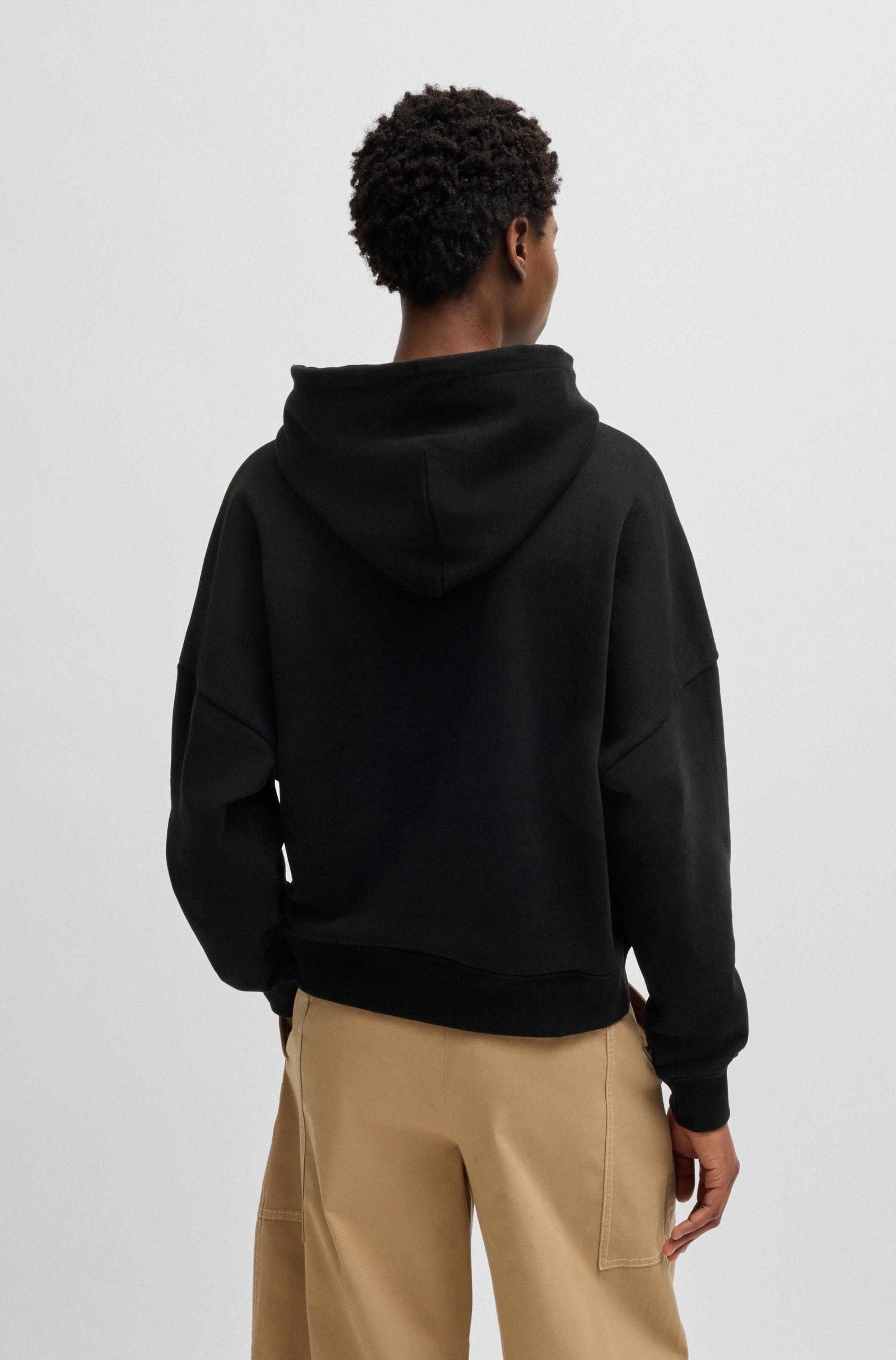 BOSS ORANGE Hoodie Ehoody Premium Damenmode mit gesticktem Logo
