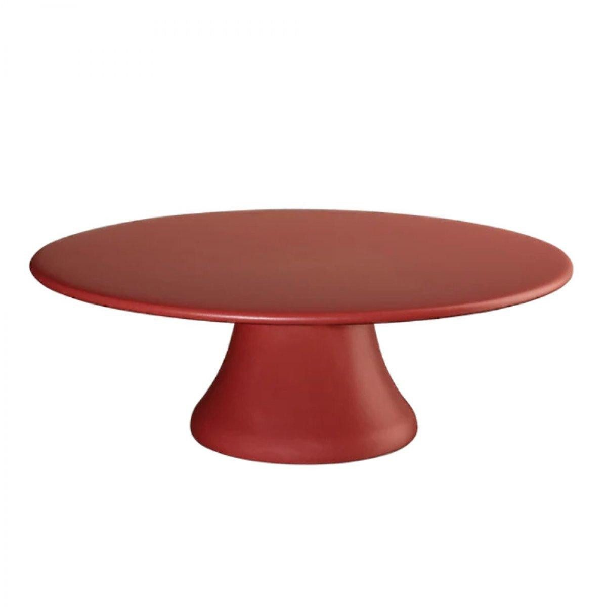 ASA SELECTION Tortenplatte Asa Tortenplatte Grande Rosso (22,5x8 cm)