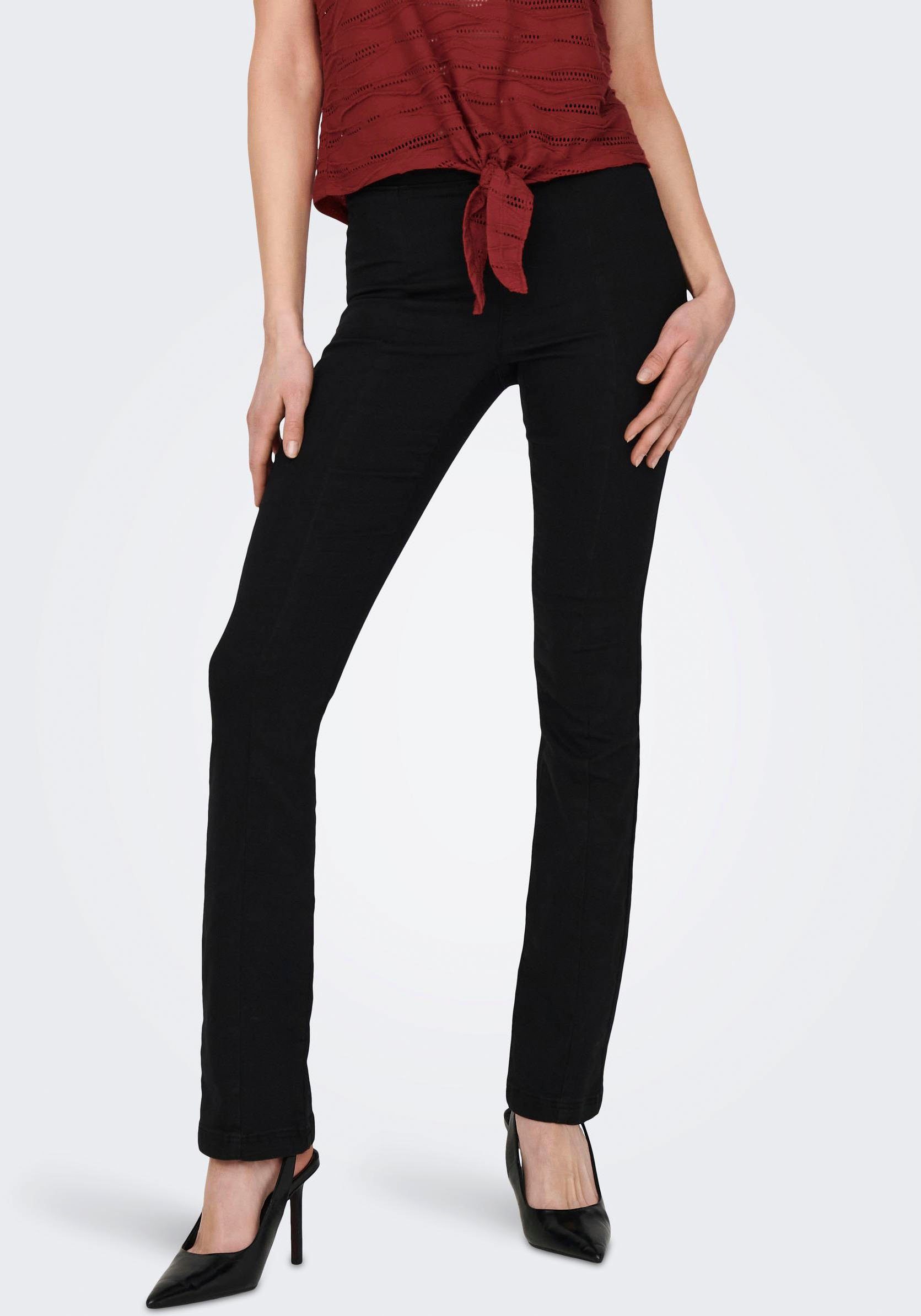 ONLY High-waist-Jeans ONLPAIGE HW SKINNY WO DNM in Leggings Form