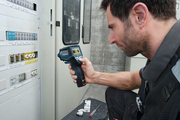 Bosch Professional Wärmebildkamera GIS 1000 C, Thermodetektor mit L-BOXX-Einlage
