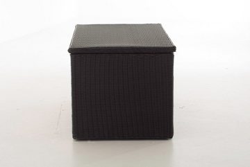 TPFGarden Auflagenbox Sunny XL 5mm - aus UV-beständigem Polyrattan und Aluminium-Gestell (Aufbewahrungsbox Garten - Gartentruhe Rattan, Gartenbox mit 2 hochwertigen Gasliftdämpfer), Maße: Volumen 586 Liter - Außenmaße: (TxBxH): 75 x 139 x 83cm