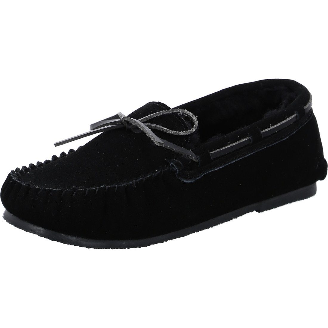 Schuhe, 043712 schwarz Nubuk Ara - Cosy Hausschuh Hausschuh Damen Ara