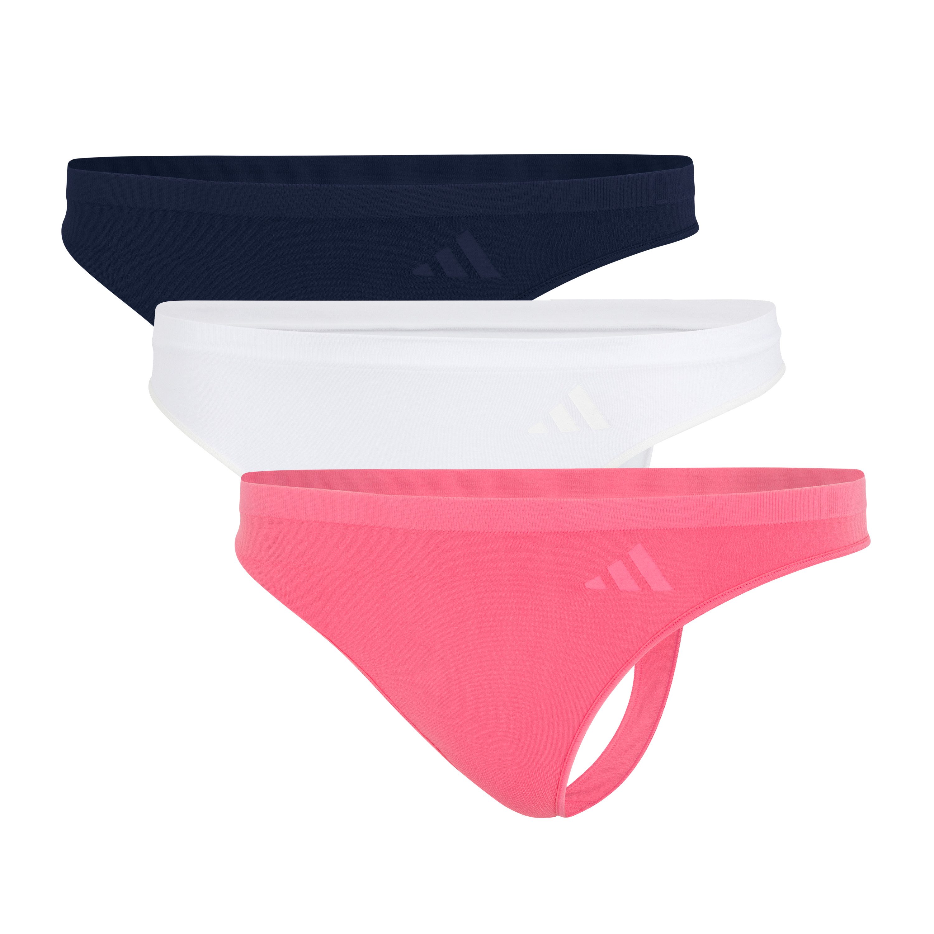 adidas Sportswear Tanga Sport Active Seamless - Packaged Panties (3er Pack) nahtlos, elastisch, weich, bequem, Multipack