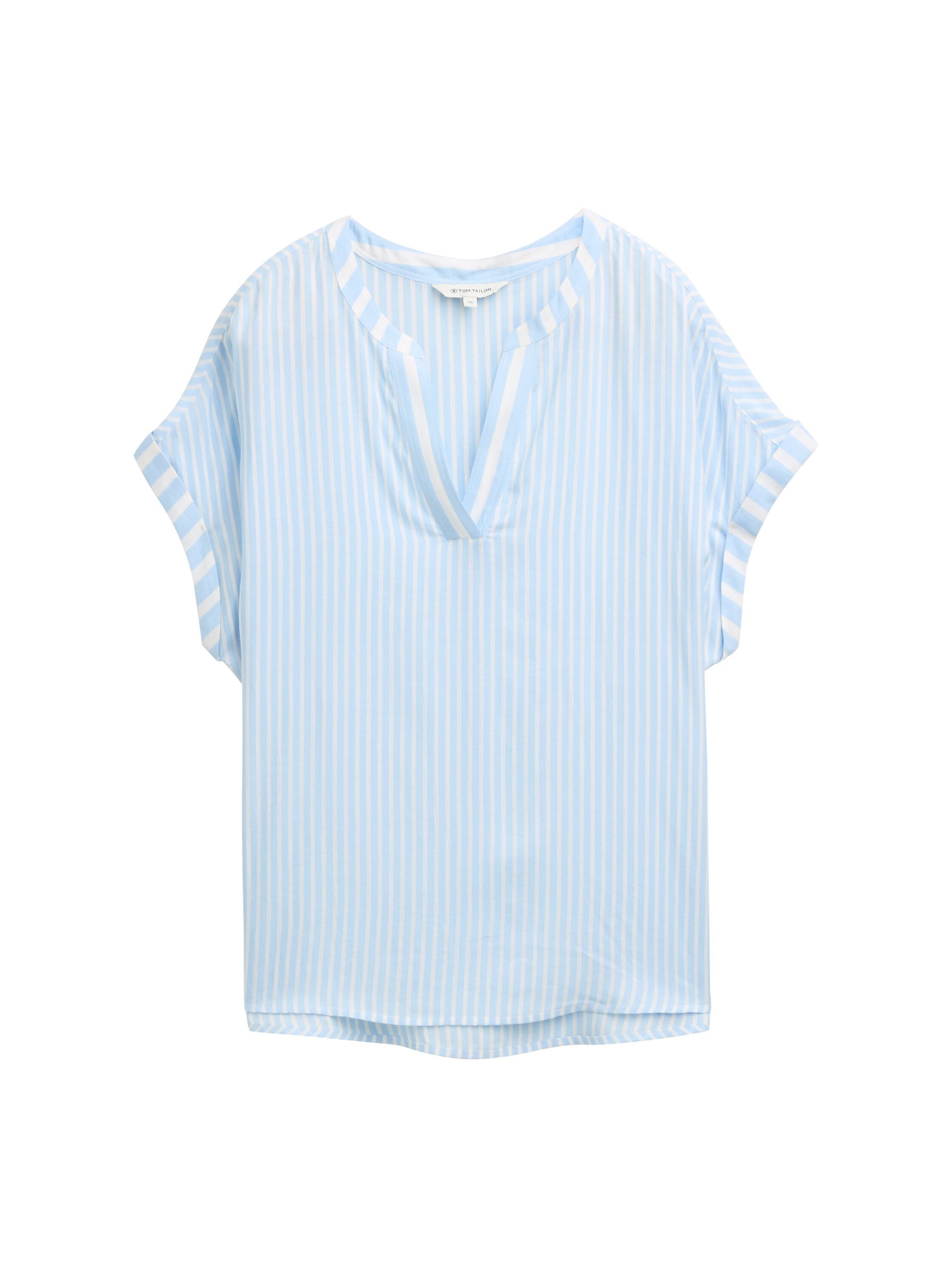 TOM TAILOR Shirtbluse mit Streifen Muster