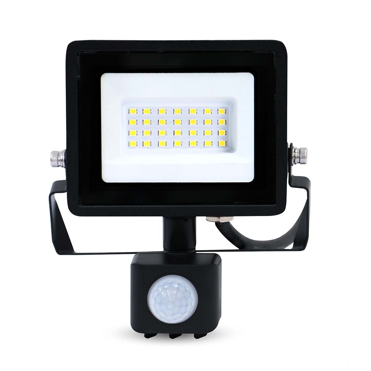 Nedis Flutlichtstrahler LLFLP16BLK, Kaltweiss