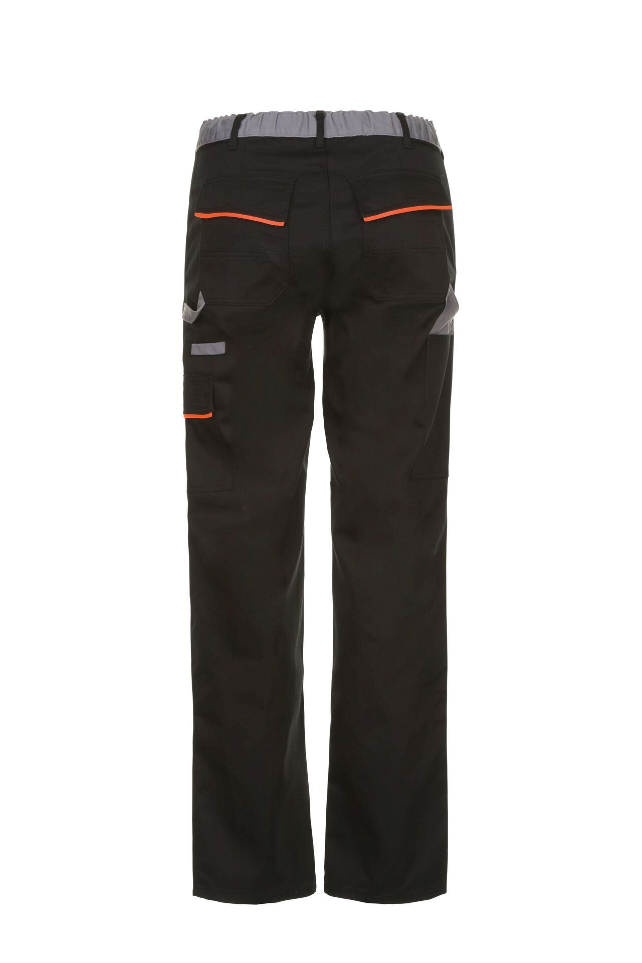 Visline Arbeitshose schwarz/orange/zink Planam Größe (1-tlg) Bundhose 118