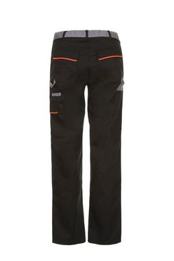 Planam Arbeitshose Bundhose Visline schwarz/orange/zink Größe 26 (1-tlg)