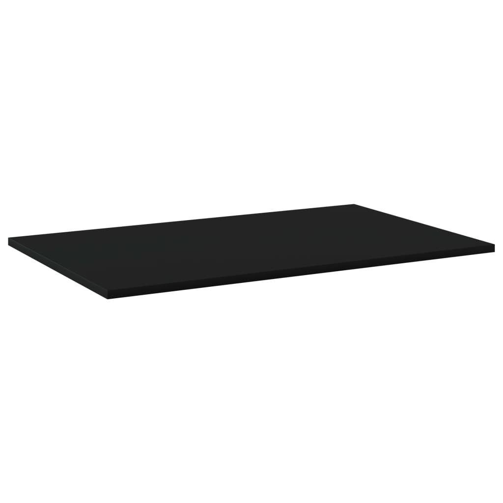 vidaXL Einlegeboden in Schwarz. Abmessungen (LxBxH) 50x80x1,5 cm (8er-Set)