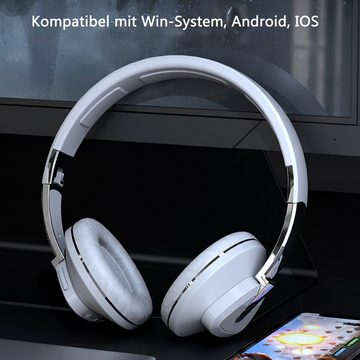 Diida Bluetooth-Kopfhörer,Kabelgebundene/kabellose Kopfhörer Over-Ear-Kopfhörer (HIFI-Stereoanlage)