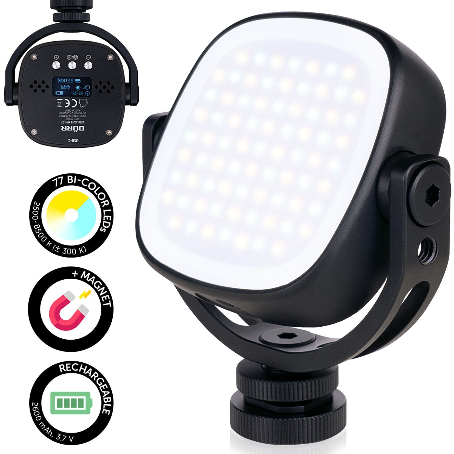Dörr Videoleuchte Dörr LED VIDEOLICHT MVL-77