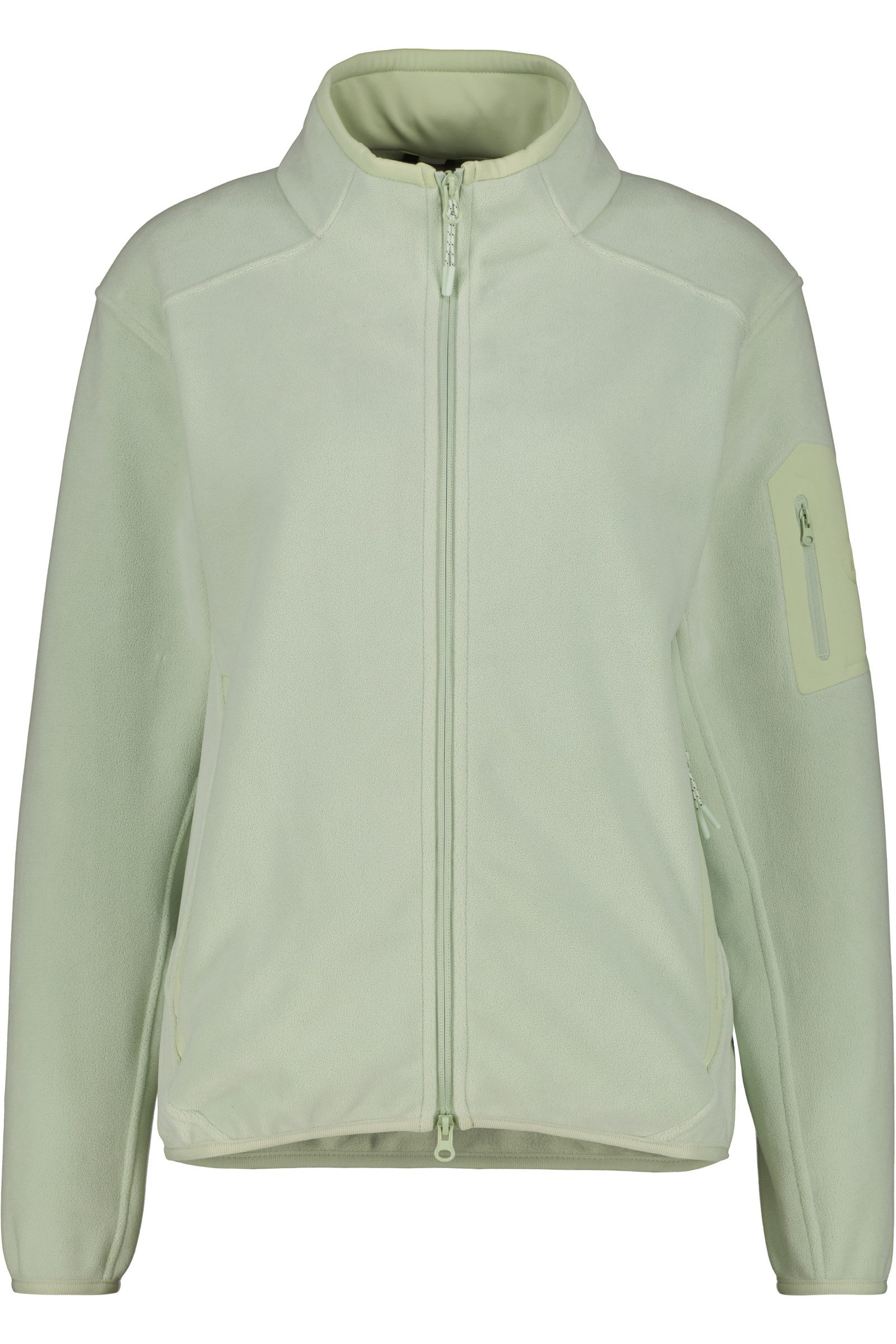 Alife & Kickin Fleecejacke Damen SagaAK F Fleecejacke, Jacke mit Rei§verschlusstasche am €rmel und Stehkragen