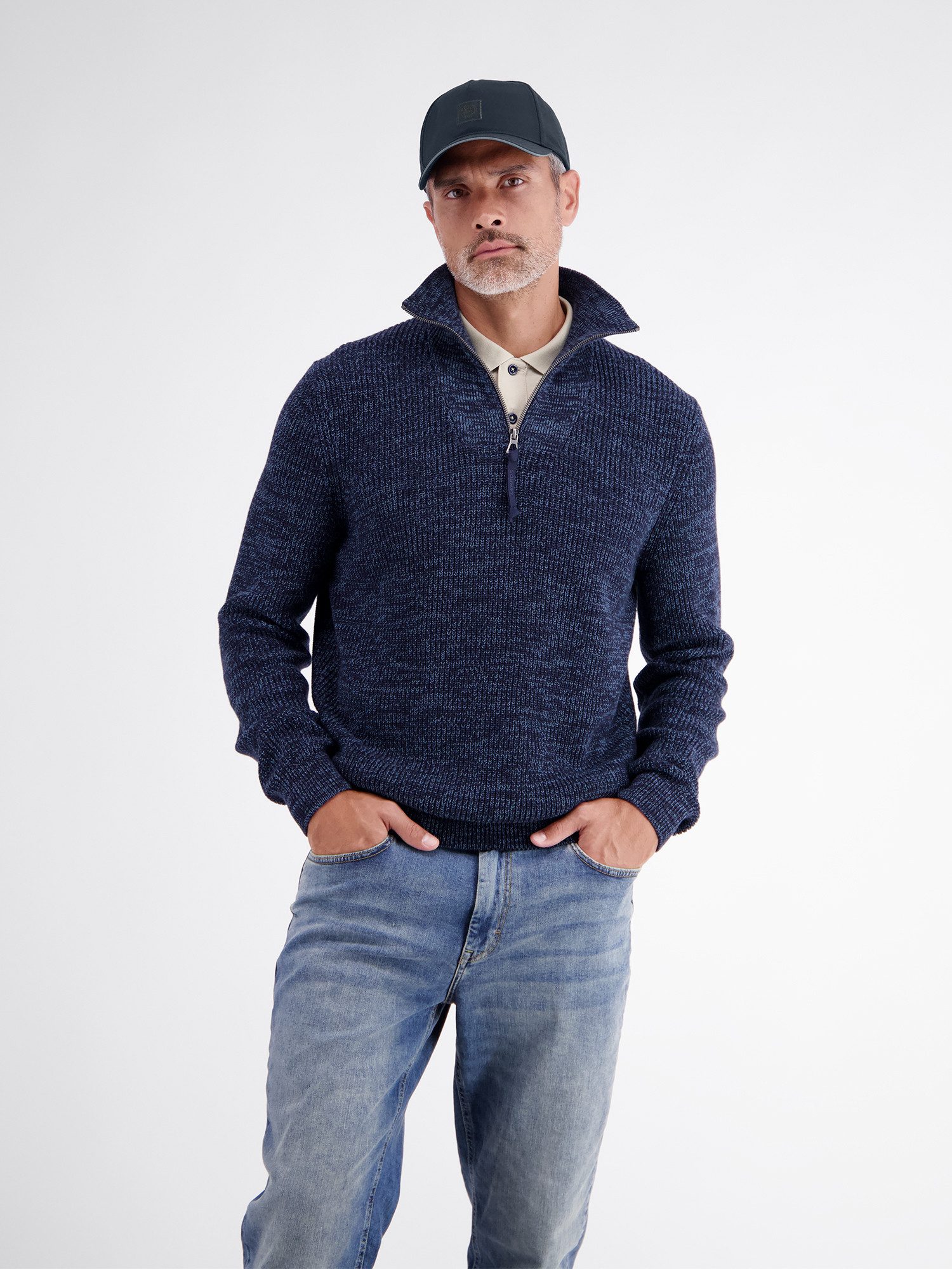 LERROS Baseball Cap Sportliche Basecap aus robustem Kunstgewebe