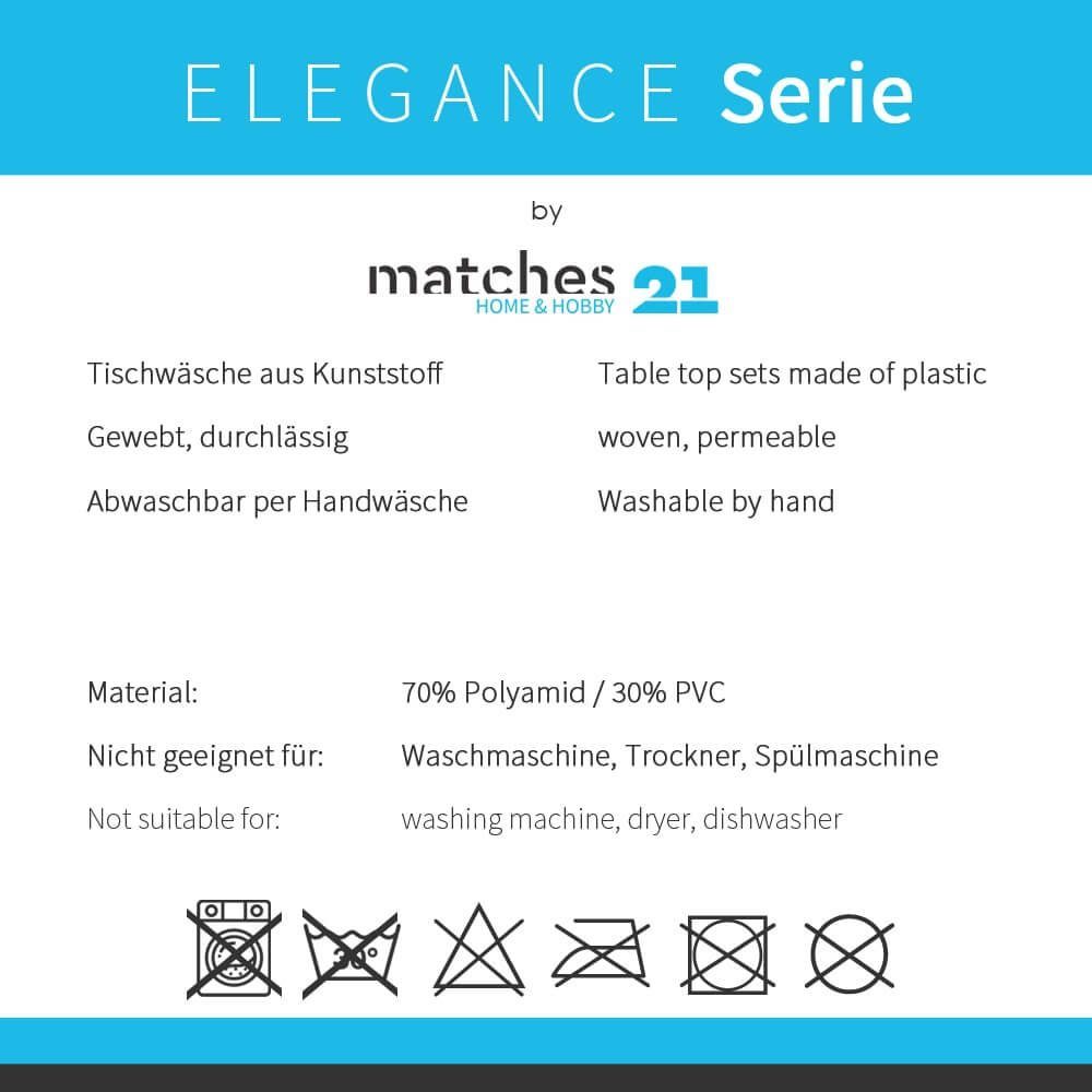 matches21 HOME & HOBBY Platzset Tischset günstig online kaufen