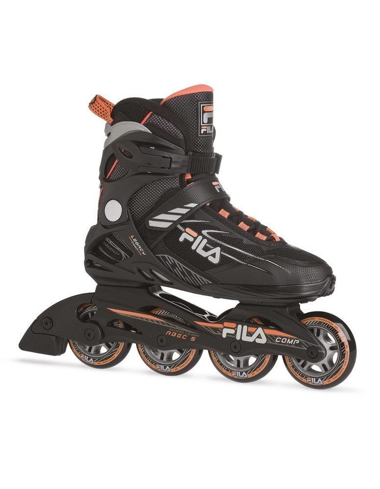 Fila Ролики Роликовые коньки Legacy Comp (Kugellager: 4) schwarz/orange Damen