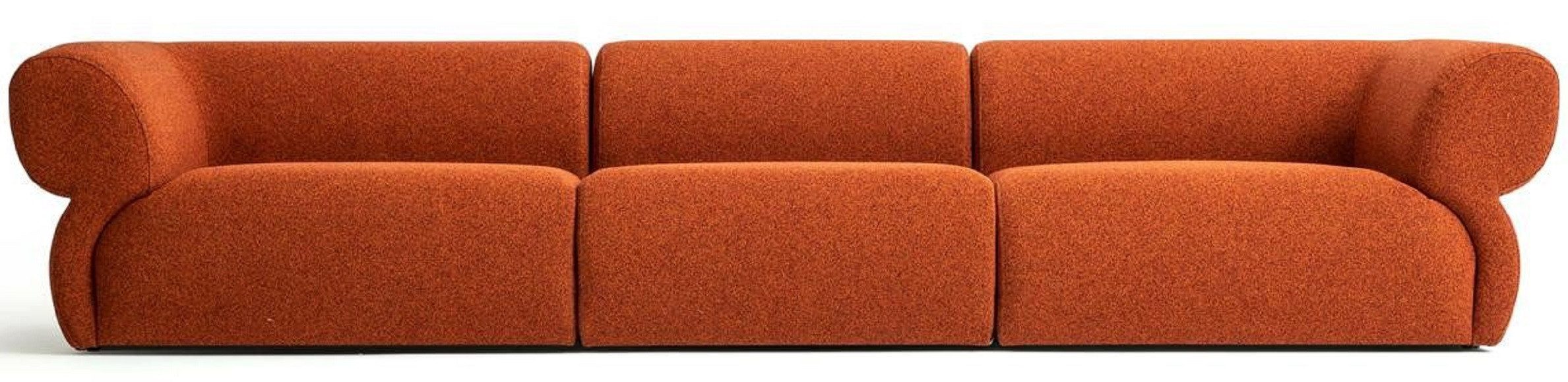 Xlmoebel Big-Sofa Neues modernes Polstersofa für das Wohnzimmer, fünf Sitzplätze, Hergestellt in Europa