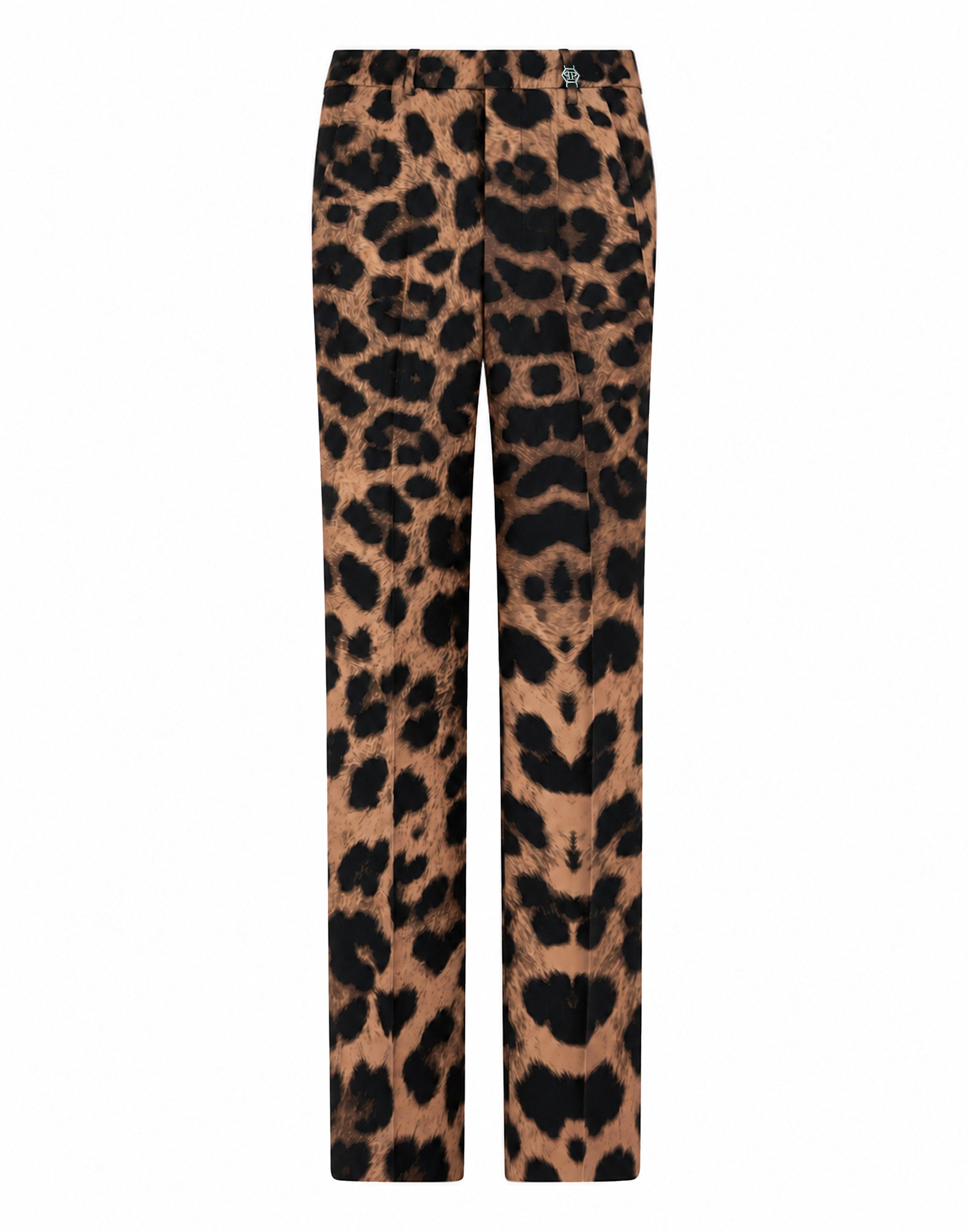 PHILIPP PLEIN Anzughose Leopard