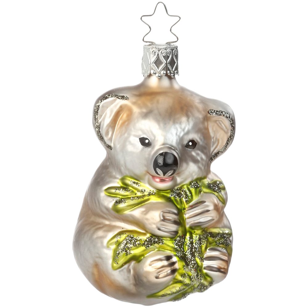INGE-GLAS® Christbaumschmuck Koala Karlchen (1-tlg), mundgeblasen, handbemalt