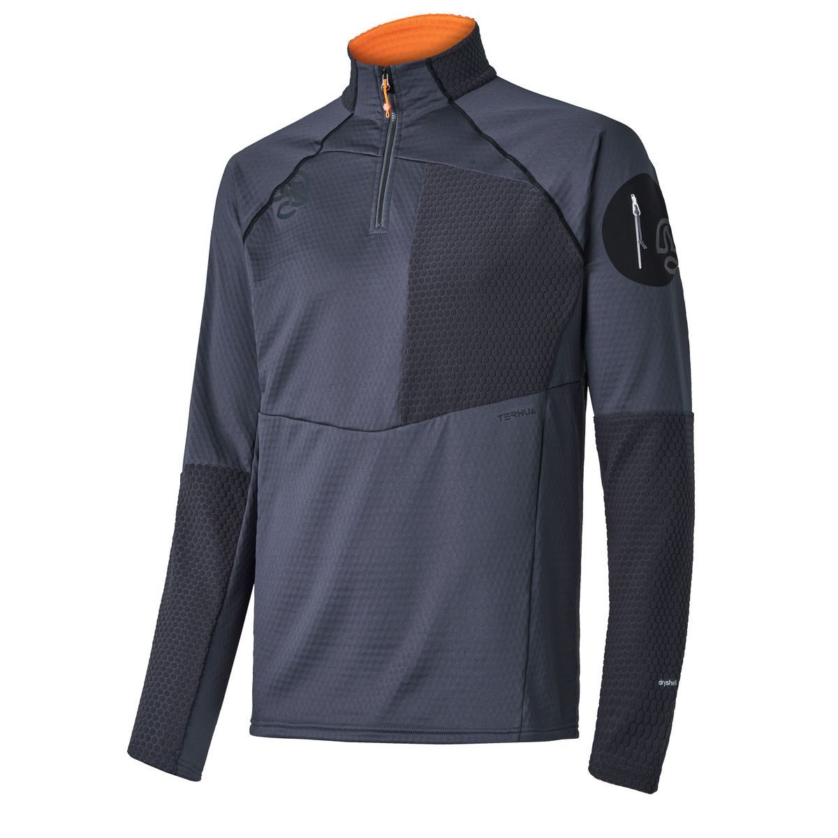 TERNUA Fleecejacke Ragger 1/2 Zip M Vielseitige und atmungsaktive Herrenjacke mit DWR-Imprägnierung