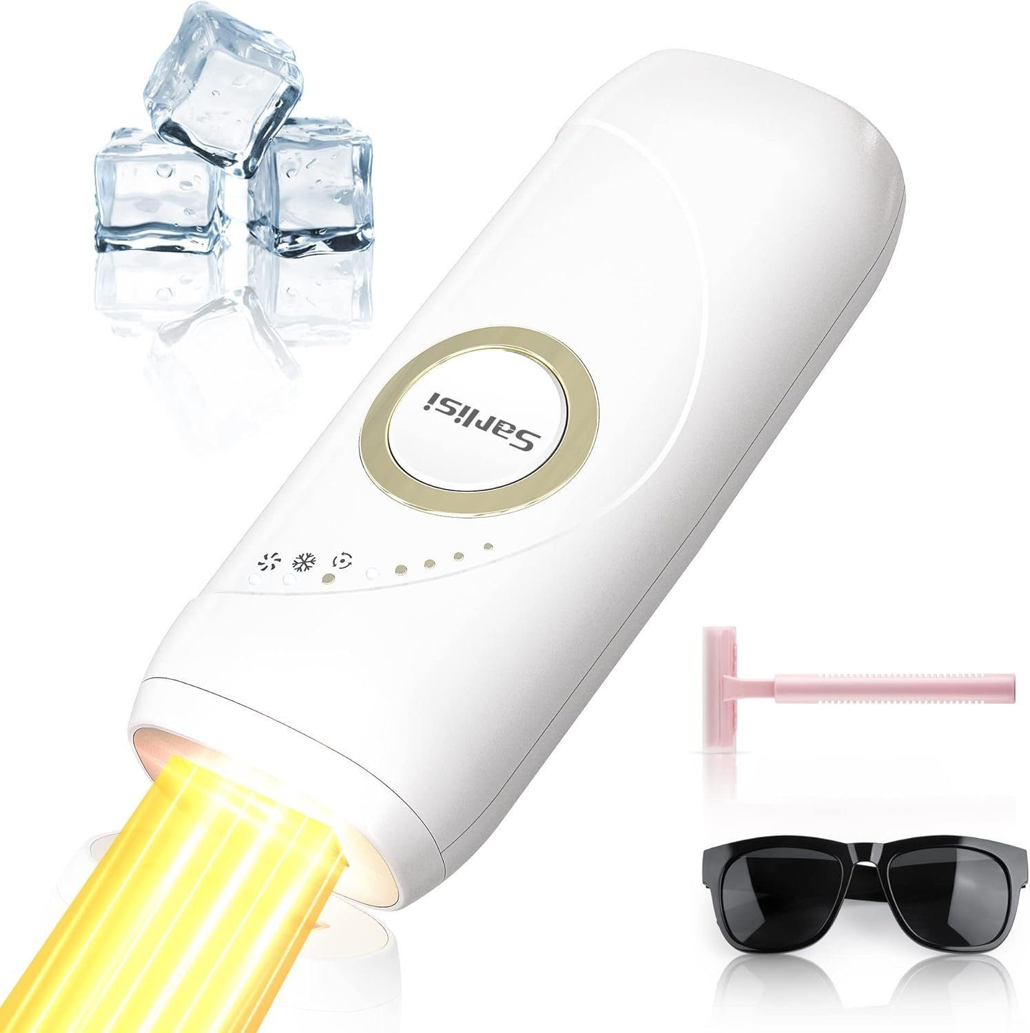 Diyarts IPL-Haarentferner, 999.999 Lichtimpulse, Haarentfernung, Blitze mit günstig online kaufen