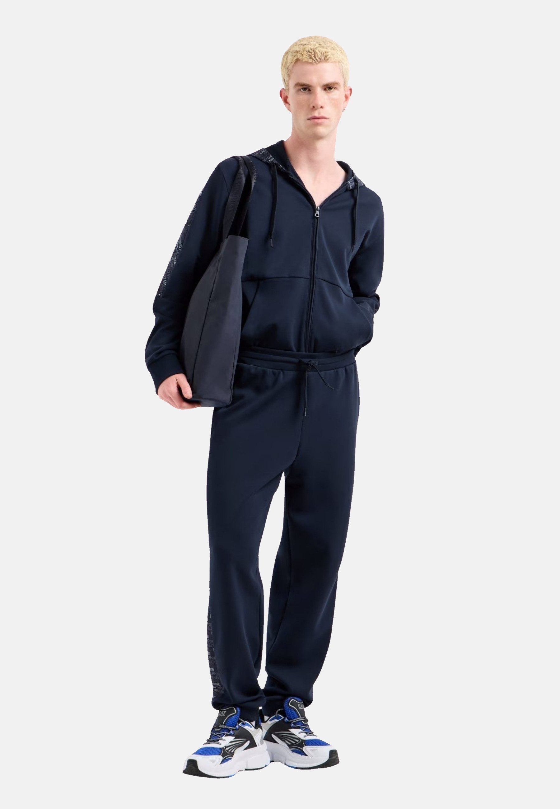 Emporio Armani Sweathose Sweathose Logo Series lange Jogginghosen (1-tlg)