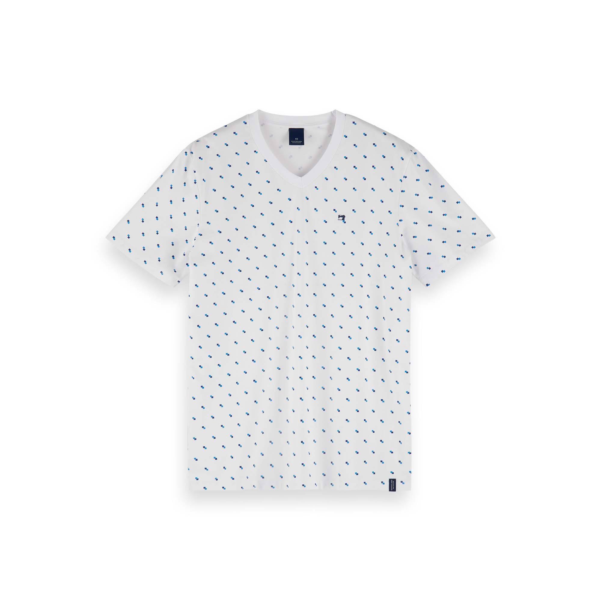 Scotch & Soda T-Shirt Scotch & Soda Herren T-Shirt Classic V-Neck Tee 15540 günstig online kaufen