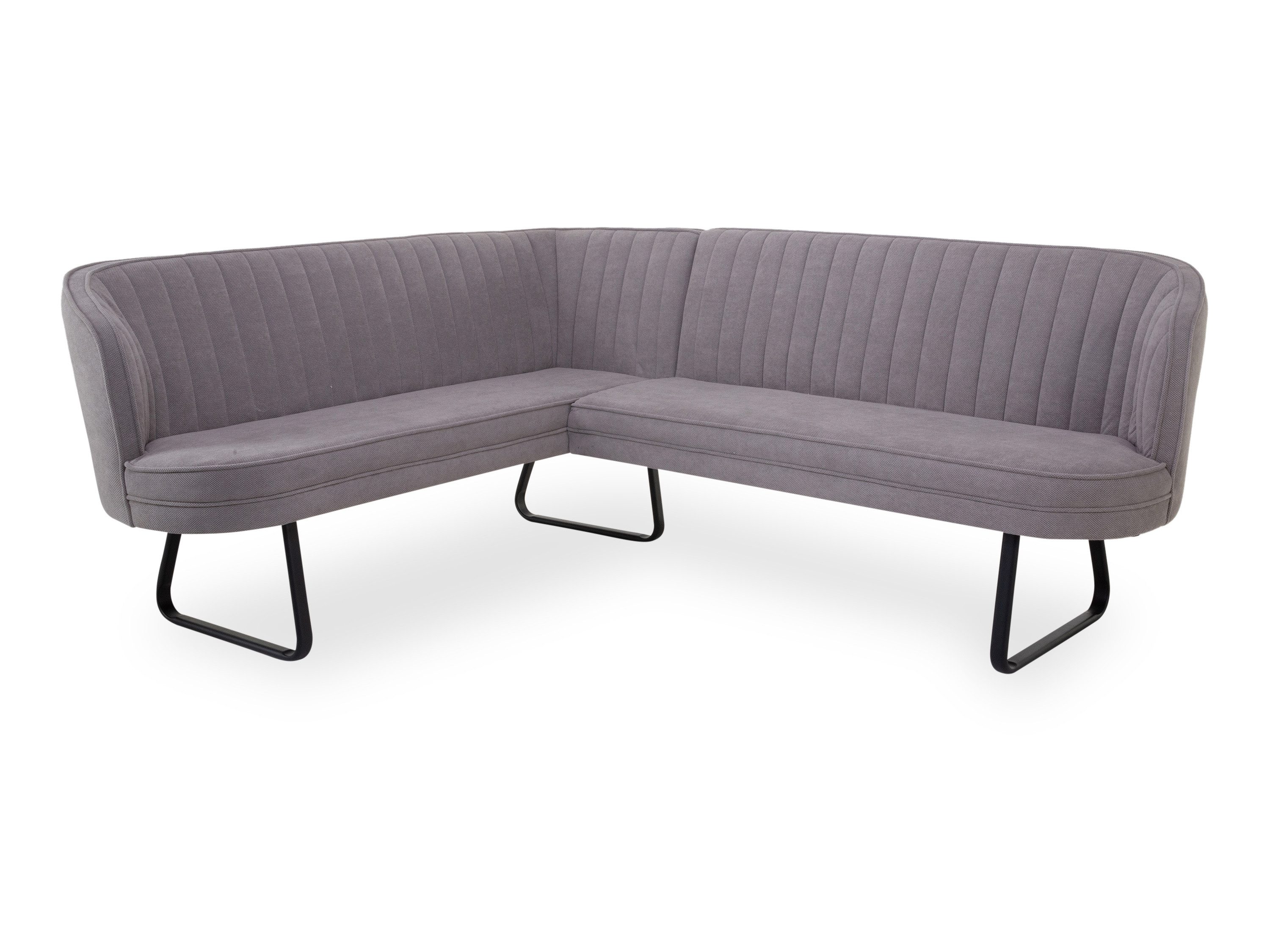 HARPER Sitzbank Eckbank HARPER HOBYO LBH 173x218x88 cm grau Polsterbank Sitzbank
