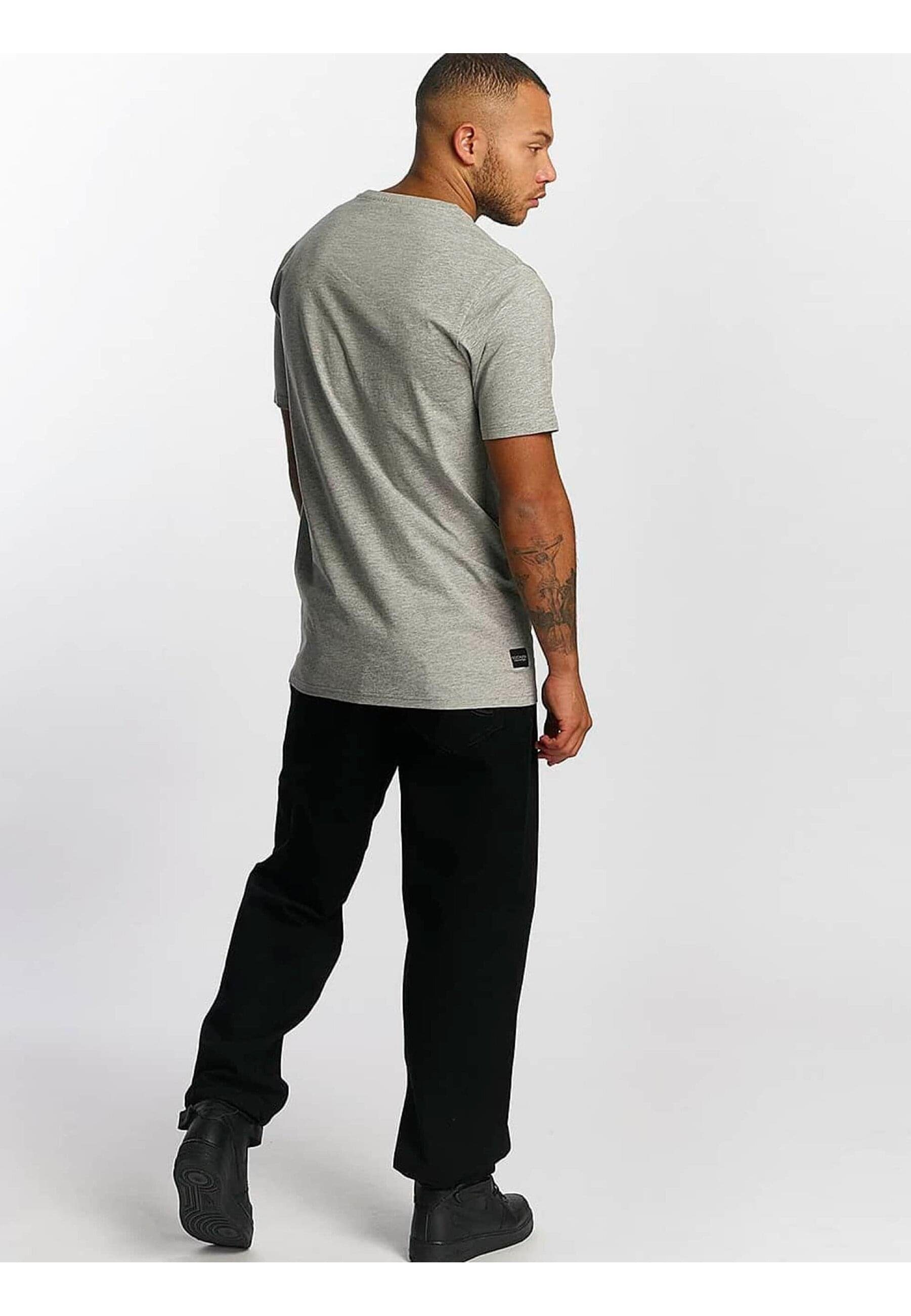 NY Rocawear (1-tlg) Rocawear melange Kurzarmshirt grey 1999 Herren T-Shirt