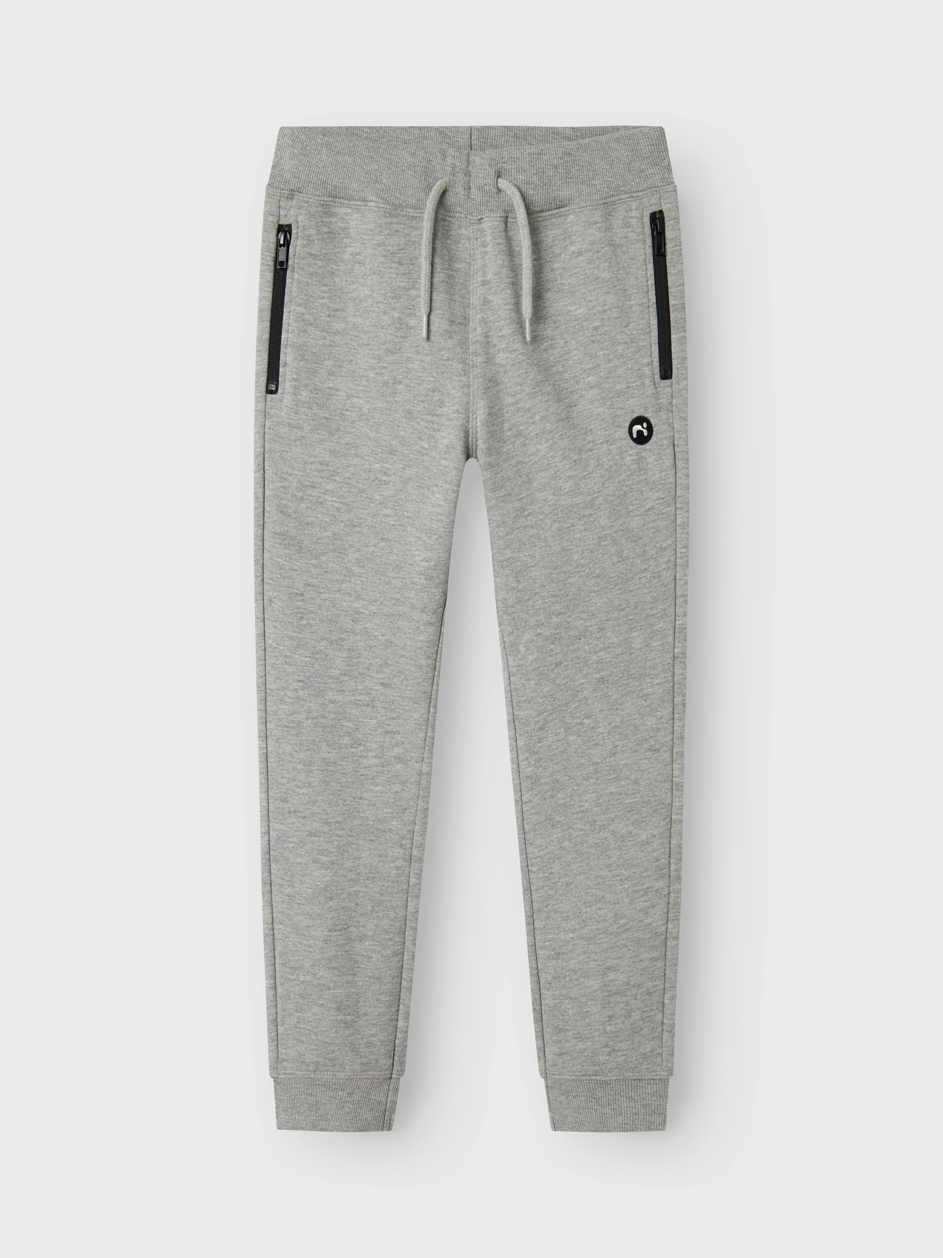 Name It Jogginghose NKMVIMO für Jungen mit Bündchen und Stretchkomfort unifarben, casual, regular fit, Baumwollmischung, Rundhals