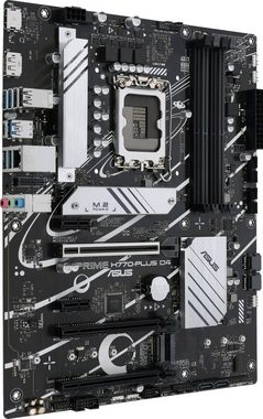 Asus PRIME H770-PLUS D4 Mainboard, Intel H770, ATX, DDR4 Speicher, 3x PCIe 4.0 M.2, Thunderbolt 4