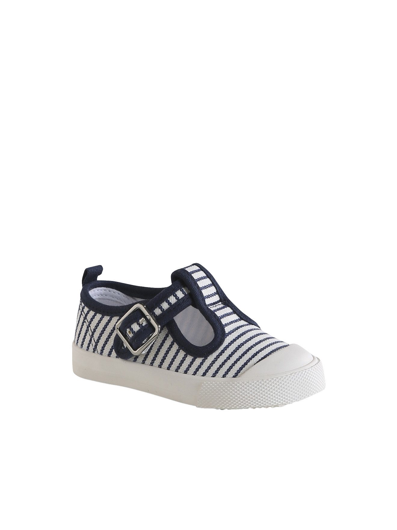 vertbaudet Baby Stoffschuhe mit Schnalle Ballerina