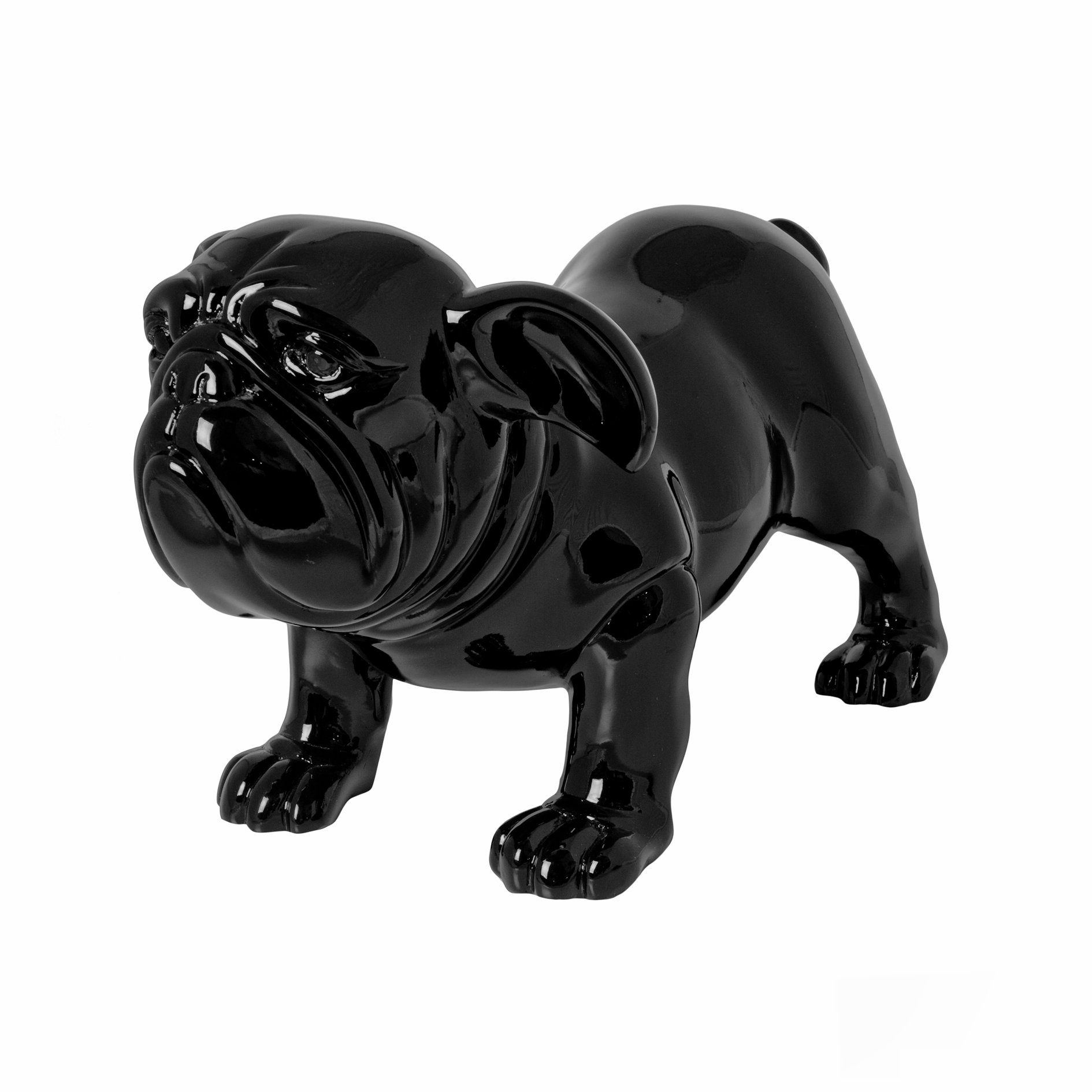 MamboCat Dekofigur Dekohund S Schwarz Hund günstig online kaufen