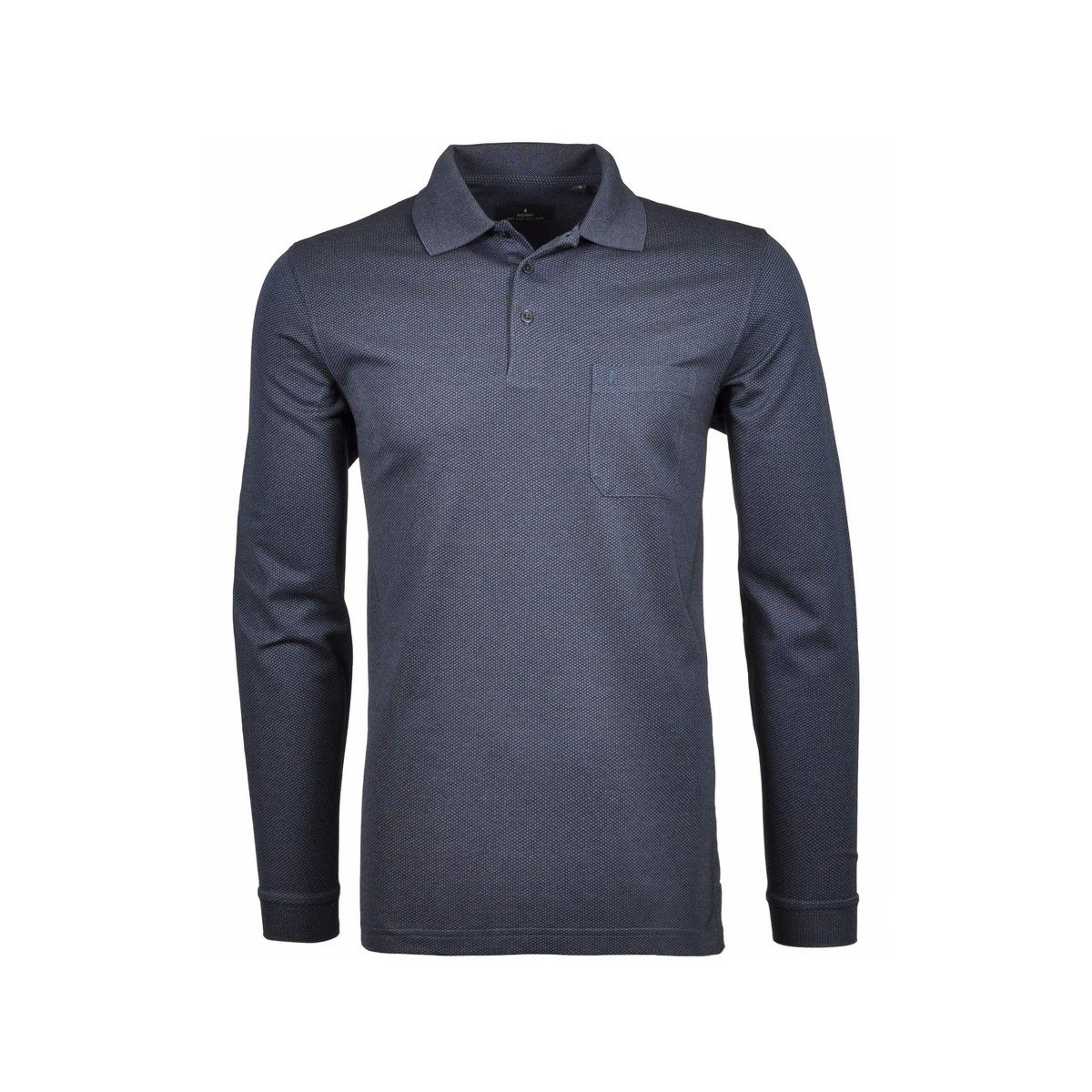 RAGMAN Sweatshirt blau regular (1-tlg) 070-MARINE