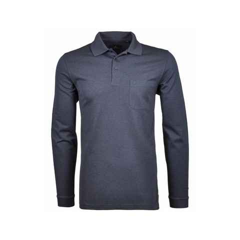RAGMAN Sweatshirt blau regular (1-tlg)
