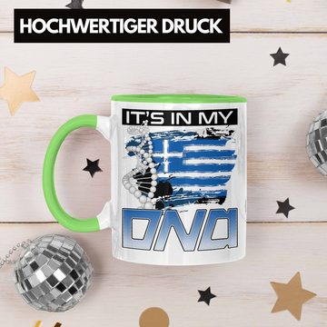 Trendation Tasse Trendation - Griechenland Tasse Geschenk für Griechen Geschenkidee Spr