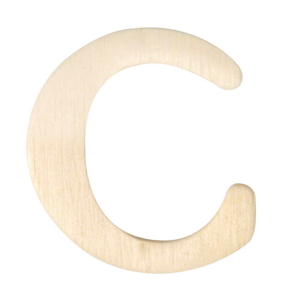 Rayher Deko-Buchstaben Holz Buchstaben D04cm C
