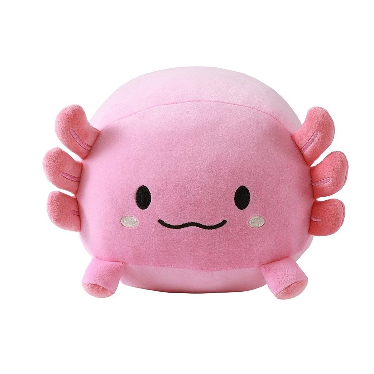 I-TOTAL Dekokissen Axolotl Kissen 20×28 cm, kuschelig weich, Deko & Kuscheltier