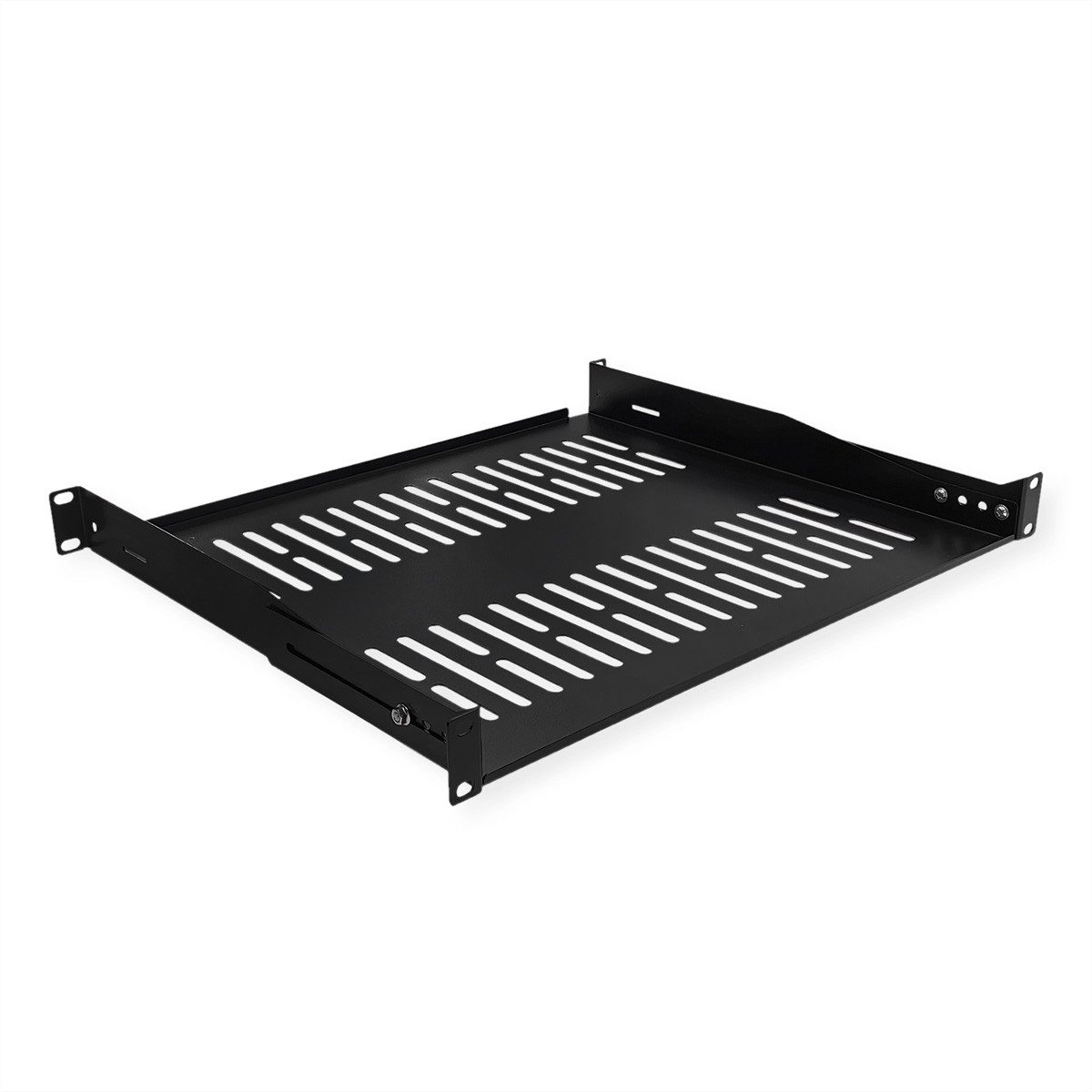 VALUE Netzwerkschrank 19-Zoll-Geräteträger 1 HE, T: 400mm, max. 25 kg, U-Form