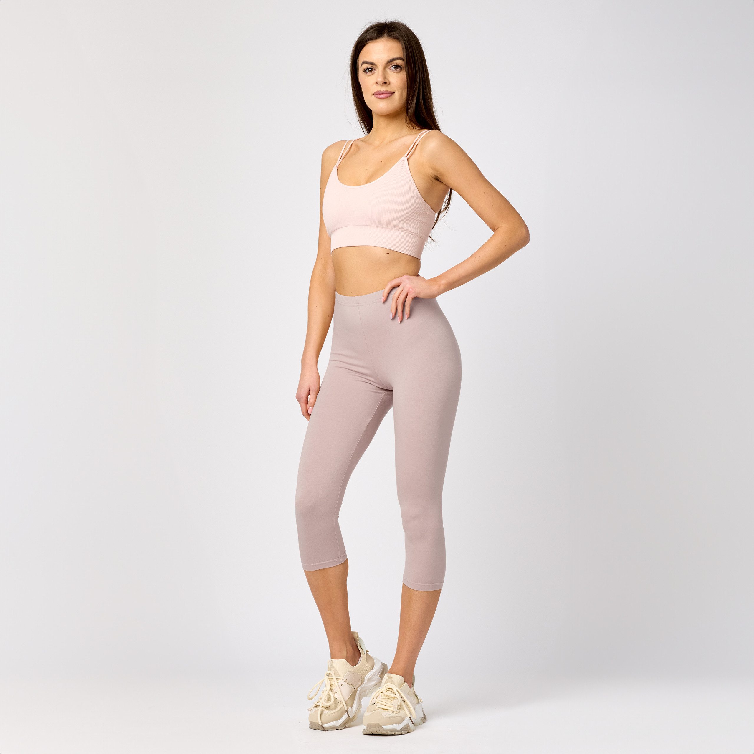 Merry Style Leggings Damen Caprihose 3/4 Hose MS10-144 (1-tlg) aus Viskose günstig online kaufen