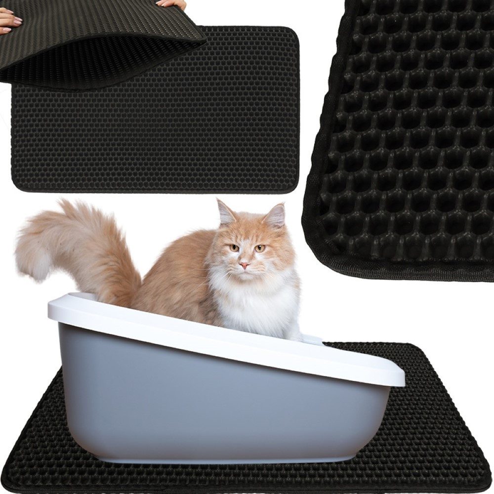 Katzentoilette XXL Katzenstreu Katzenklo Katzetoilette unterlage