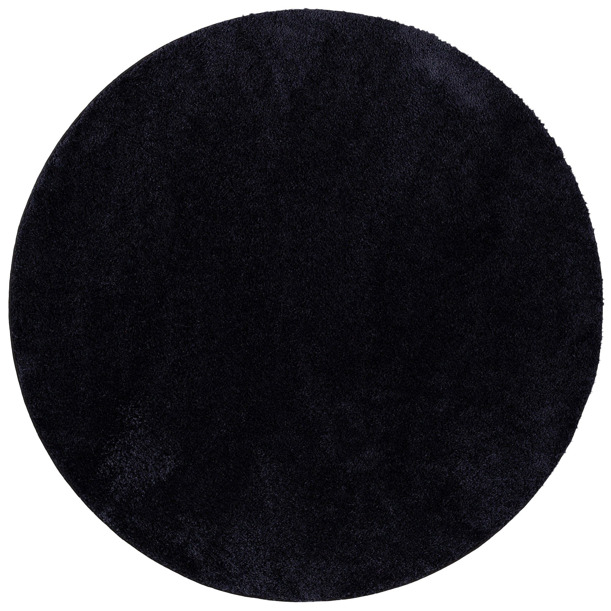 Hochflor-Teppich Hochflor Shaggy Teppich Palace Rund