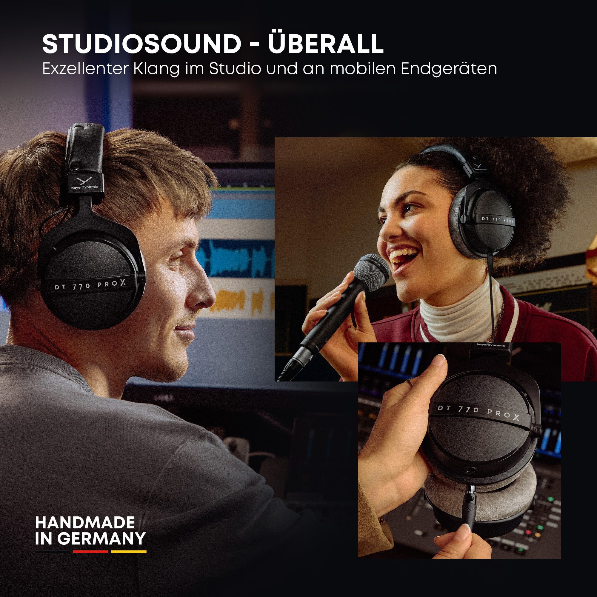 beyerdynamic DT 770 PRO X Over-Ear-Kopfhörer (Keine Sprachsteuerung, Ohrumschließender Studiokopfhörer, Ideal für Recording & Monitoring)