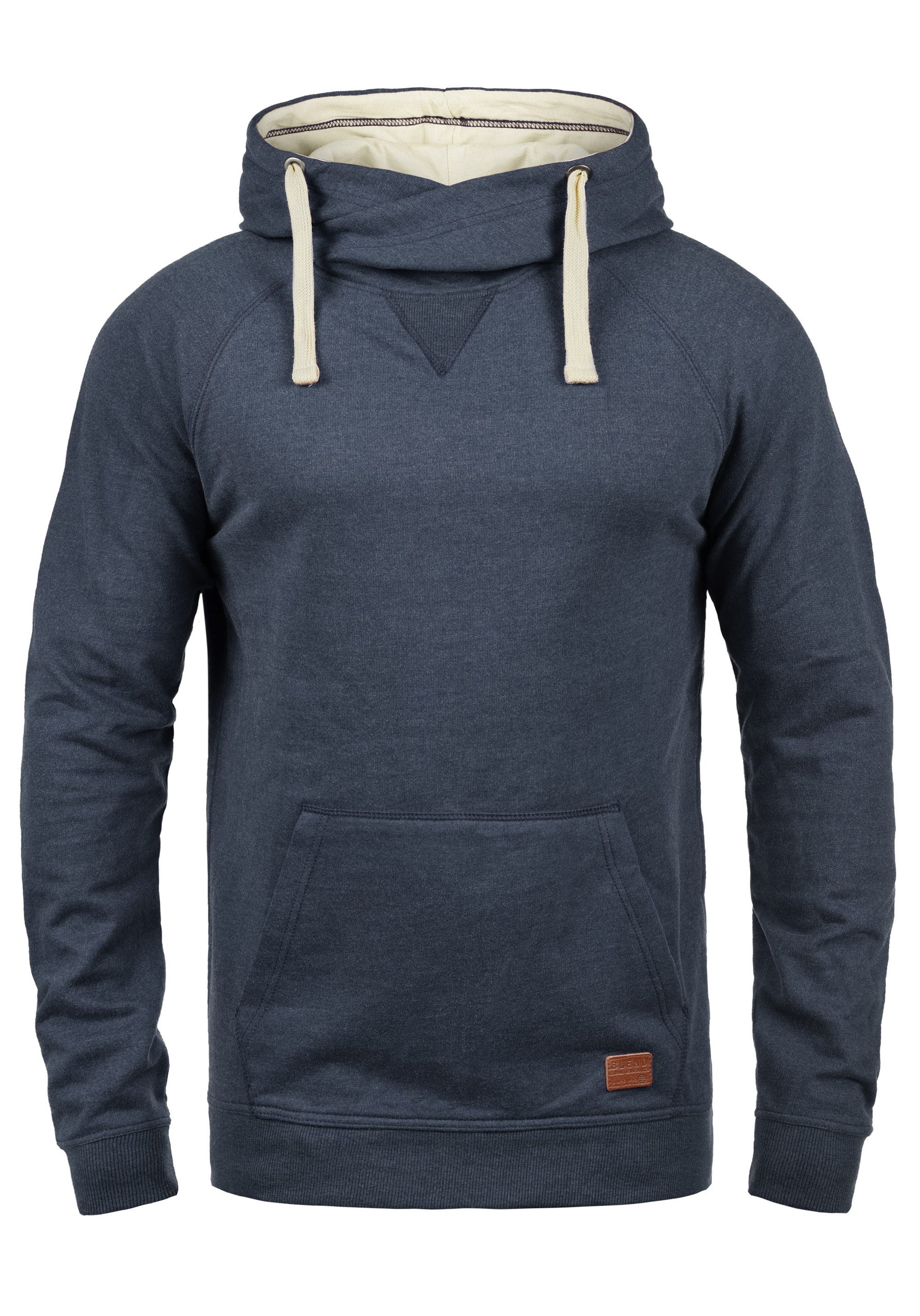 Blend Kapuzenpullover BHSales Kapuzensweatshirt mit Cross-Over Kragen – Bild 2 von 5