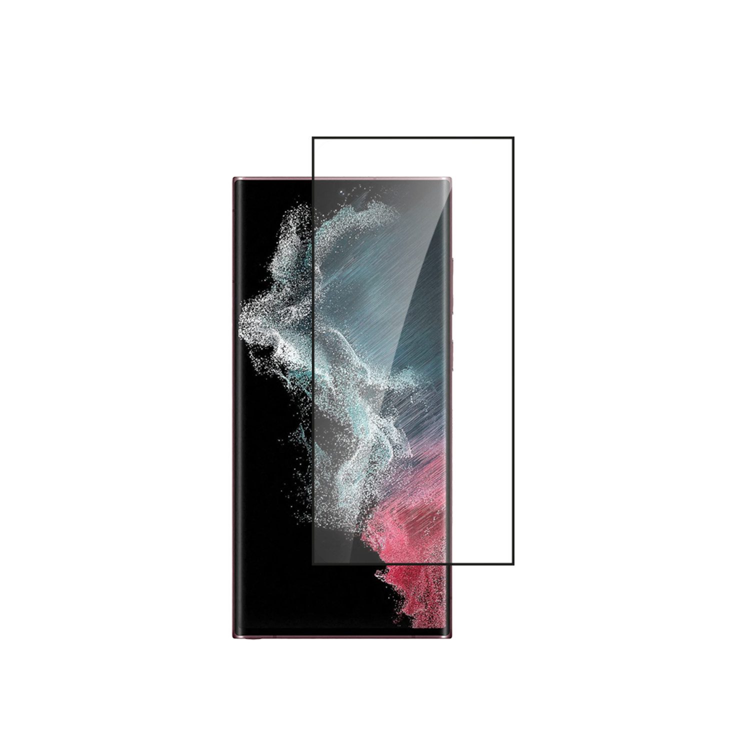 alkaya. Displayschutzglas Panzerglas Schutzglas Schutzfolie Displayschutzfolie 9H Glas Folie für Samsung Galaxy 22 Ultra, 9H Härtegrad