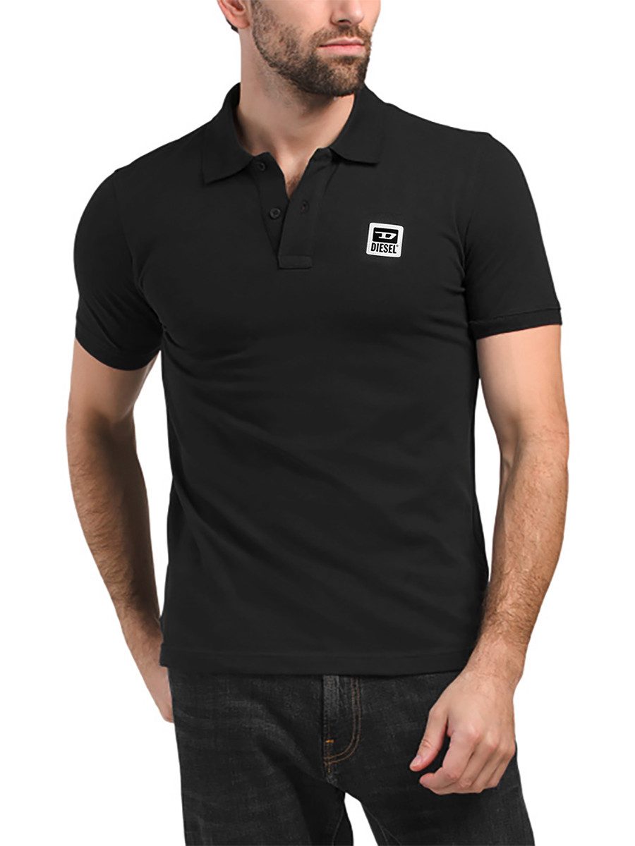 Diesel Poloshirt Slim Fit - Stretch Baumwolle Pique - T-SMITH 250104 günstig online kaufen