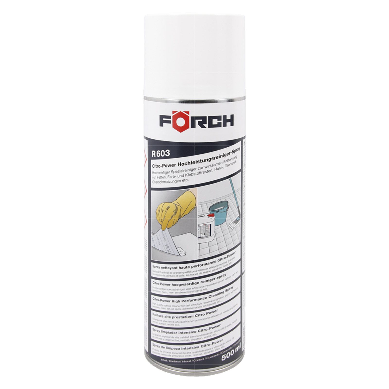 FÖRCH CITRO-POWER HOCHLEISTUNGSREINIGER-SPRAY - 0.5 LTR Reinigungskonzentrat