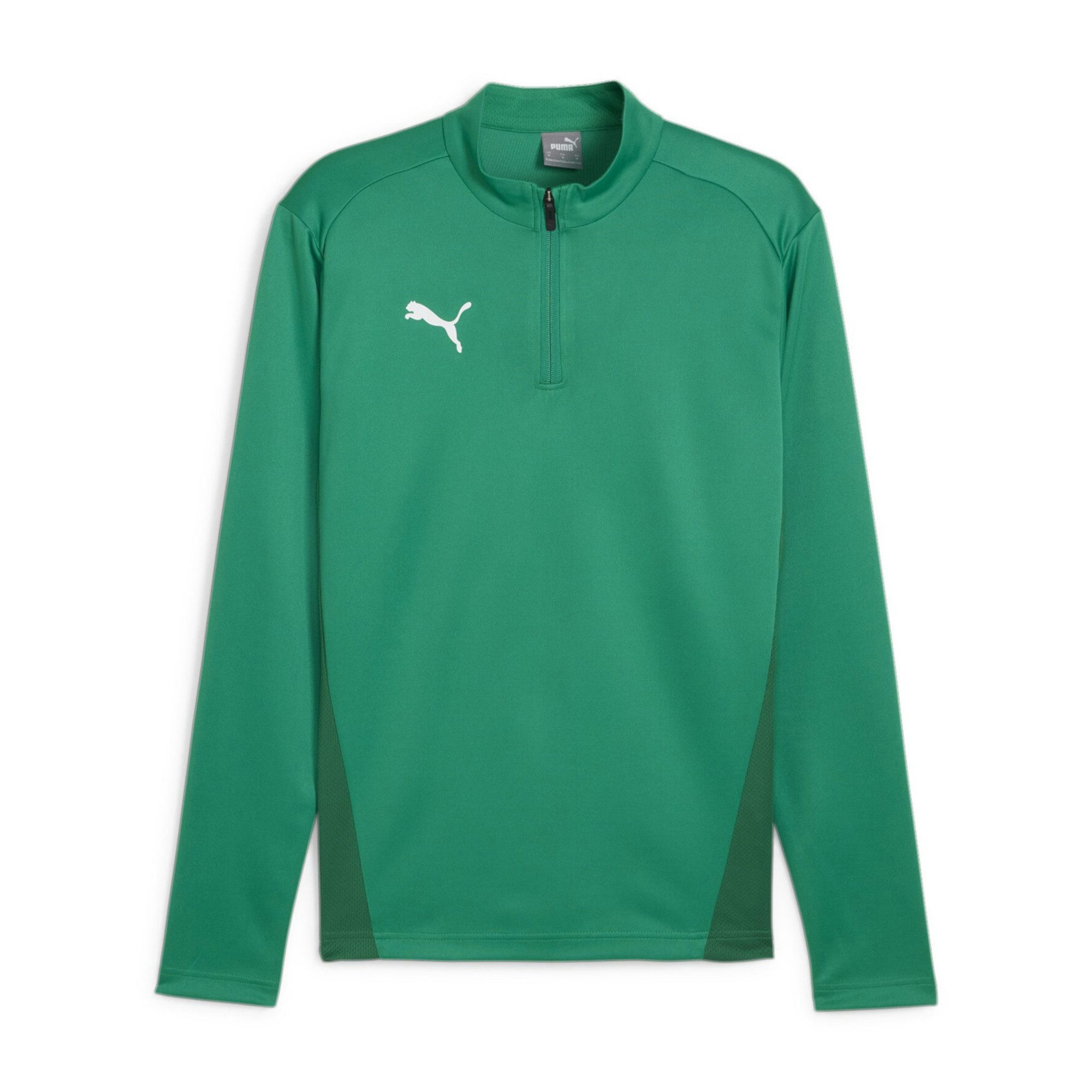 PUMA Langarmshirt Puma Herren Langarmshirt teamGOAL Training 1/4 Zip Top 658629