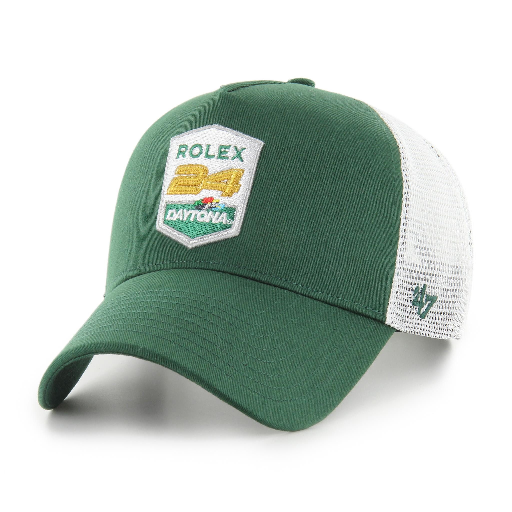 Trucker Cap '47 Brand Cap NASCAR Rolex 24 Ballpark Mesh TT '47 OFFSIDE DT Green